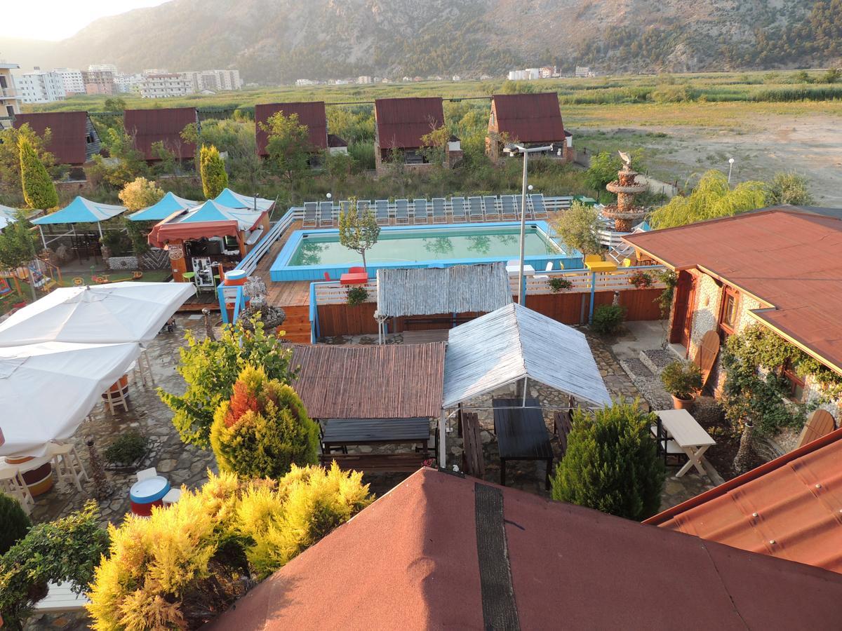 Hotel Keshtjella Syni Zi - Bujtine Shëngjin Exterior foto
